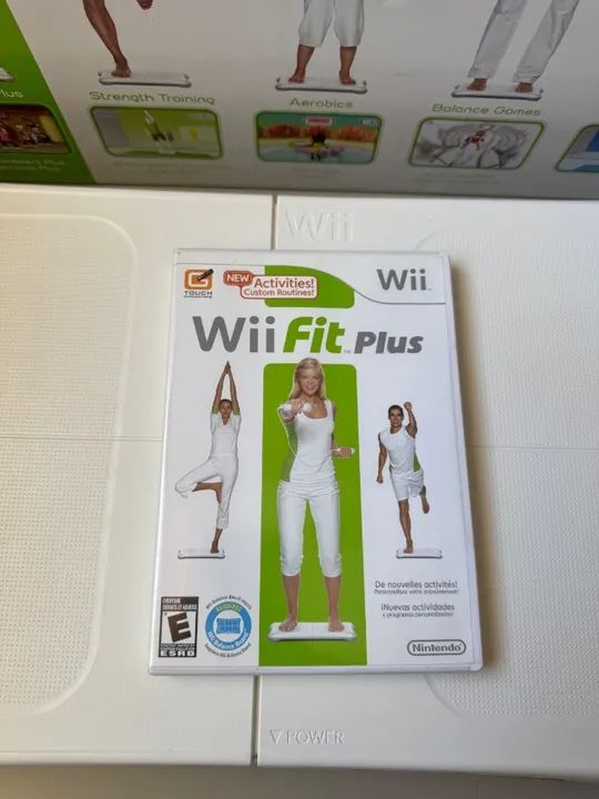 Wii Fit Plus Balance Board + Jogo - Foto 4