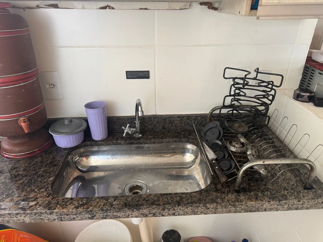 Cuba de Aço Inox para Cozinha,pedra de mármore