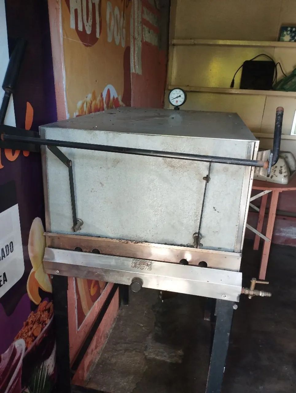 Forno para lanches comercial
