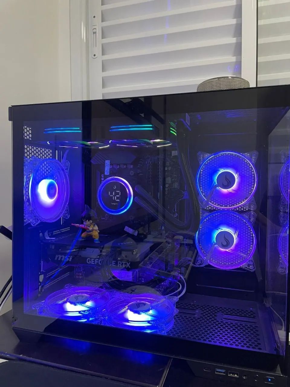 PC Gamer Ryzen 5 5600x c/ RTX 4060 c/ 1,5TB NVME e 16GB RAM DDR4 - ZERADO - Foto 4