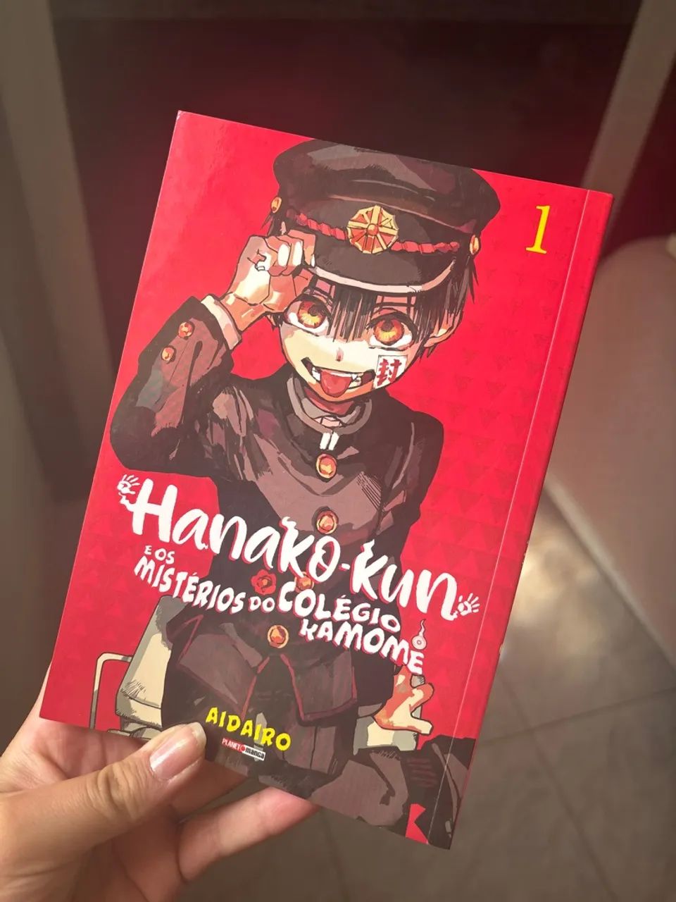 Mangá Hanako-kun e os Mistérios do Colégio Kamome Vol. 1
