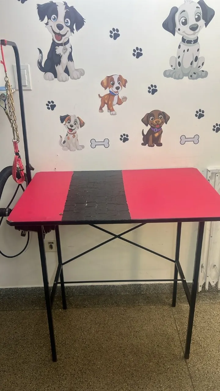 Mesa para banho e tosa