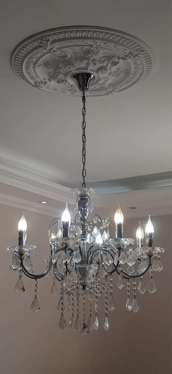 Lustre de Cristal Elegante