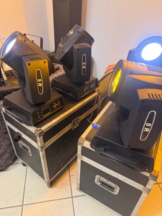 Par na case Moving beam 5r Blue Light  - Foto 6