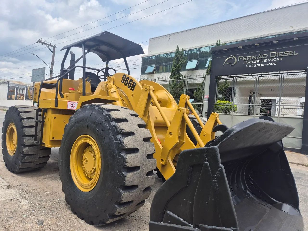 Pa Carregadeira Caterpillar 966R, ano 1992 - Foto 6