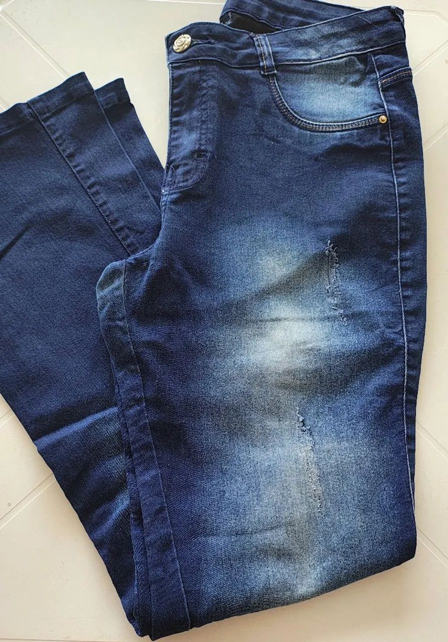 10 peças de Lote de jeans 42/44/46 - Foto 3