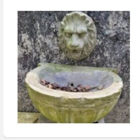 Carinha em cimento leão - Foto 2