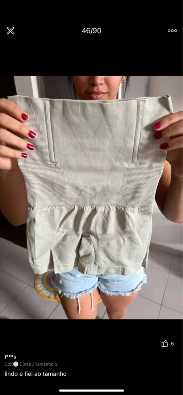 Short cinta empina bumbum modelador - Foto 4
