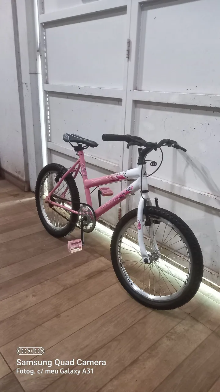 Bicicleta aro 20 infantil/passo cartão