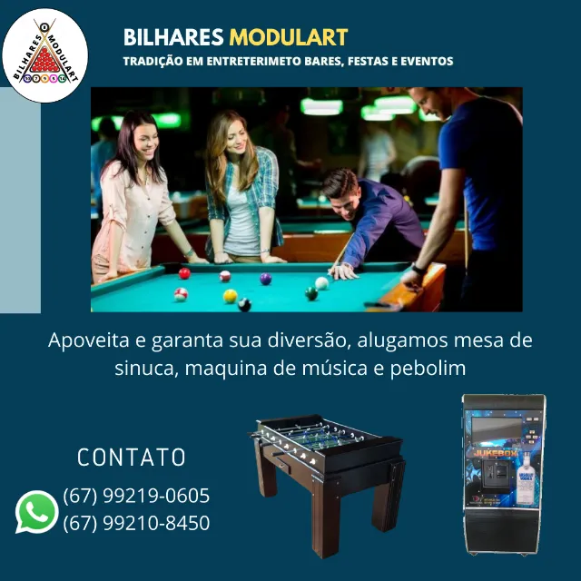 Mesa de Sinuca / Máquina de Música JukeBox