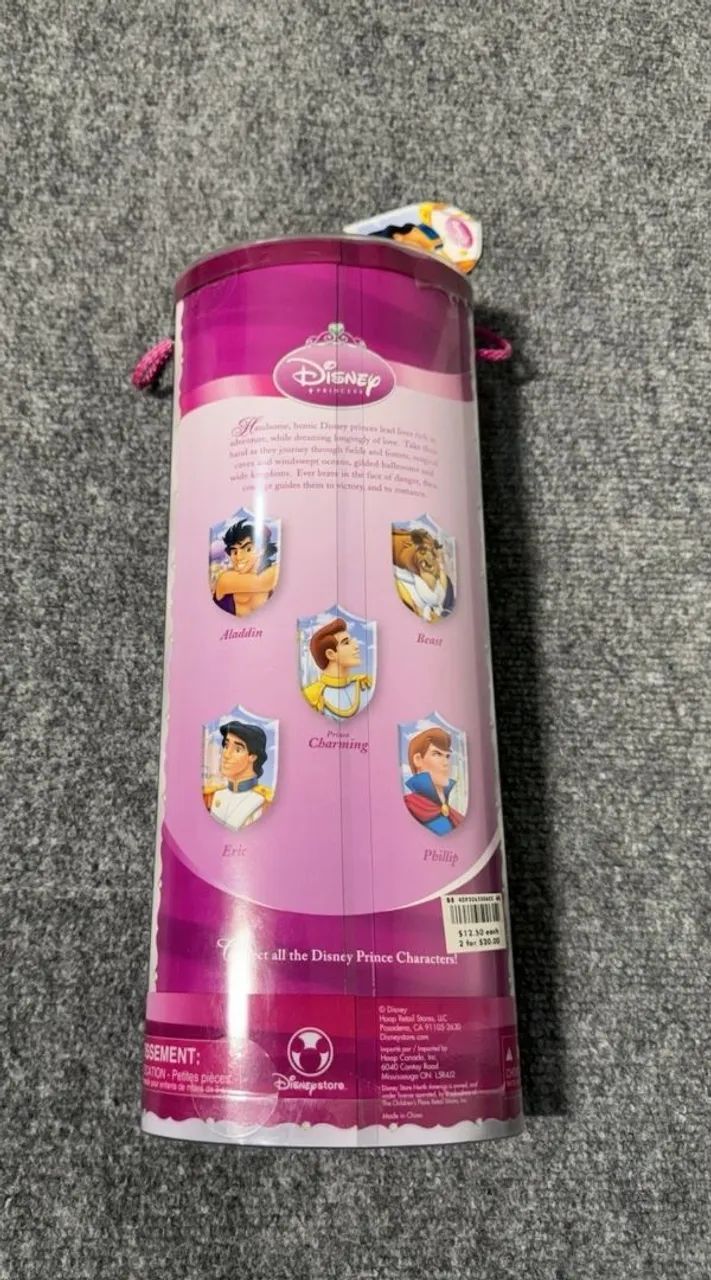 BONECO KEN ERIC PRÍNCIPE DISNEY STORE VINTAGE NOVO LACRADA ITEM DE COLECIONADOR  - Foto 2