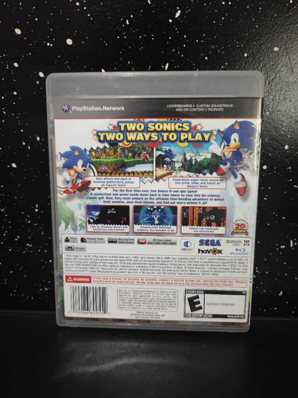 Jogo Sonic Generations de PS3 - Foto 3
