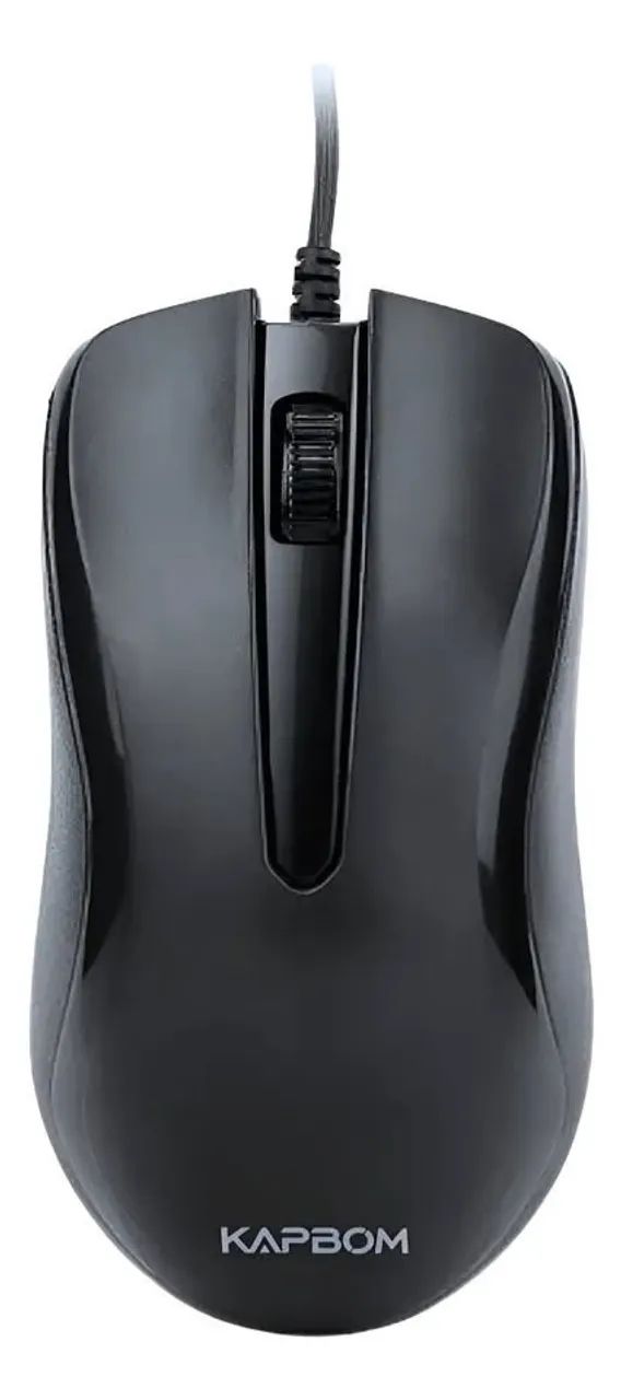 Mouse Óptico Com Fio Usb 3 Botões Pc Notebook Ka-647 - Foto 3