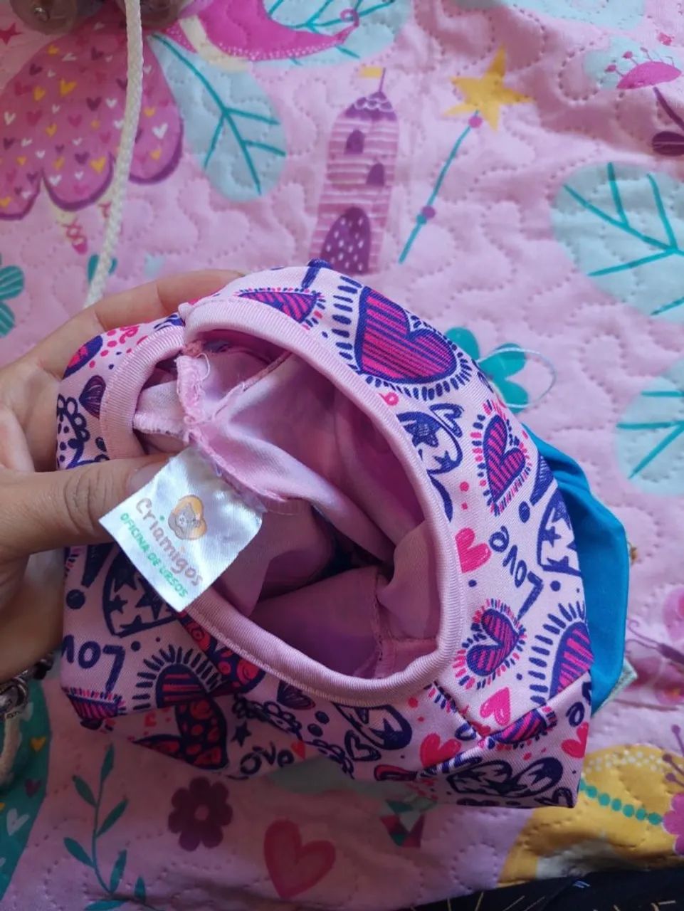 Unicórnio de pelúcia com patins marca Criamigos - Foto 5