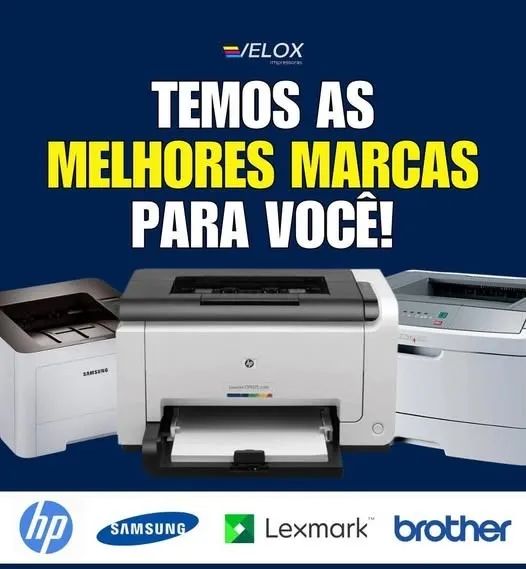 Impressora laser semi nova com garantia 3x sem juros pronta entrega