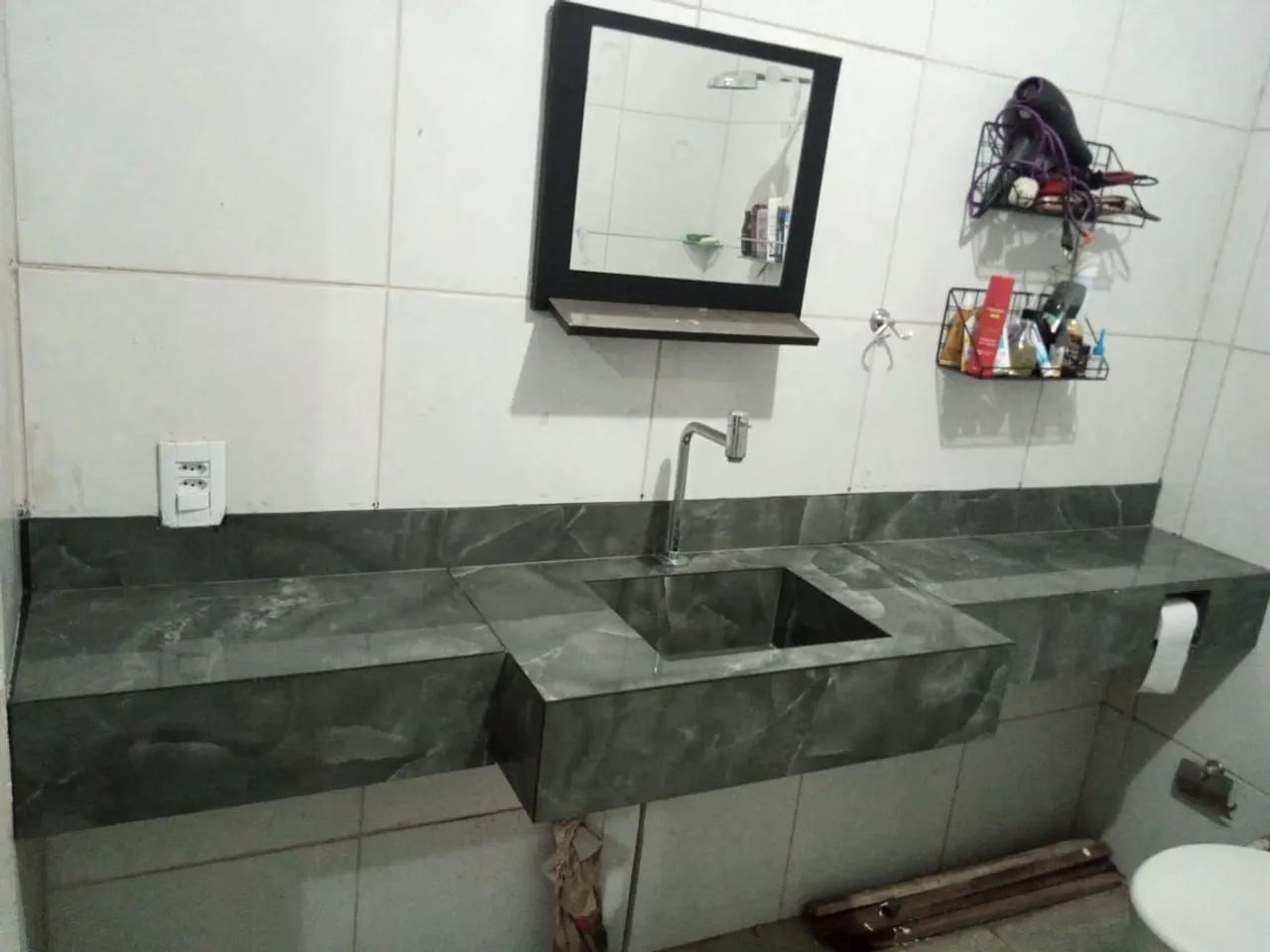 Pias de porcelanato com extensão de braço  - Foto 3