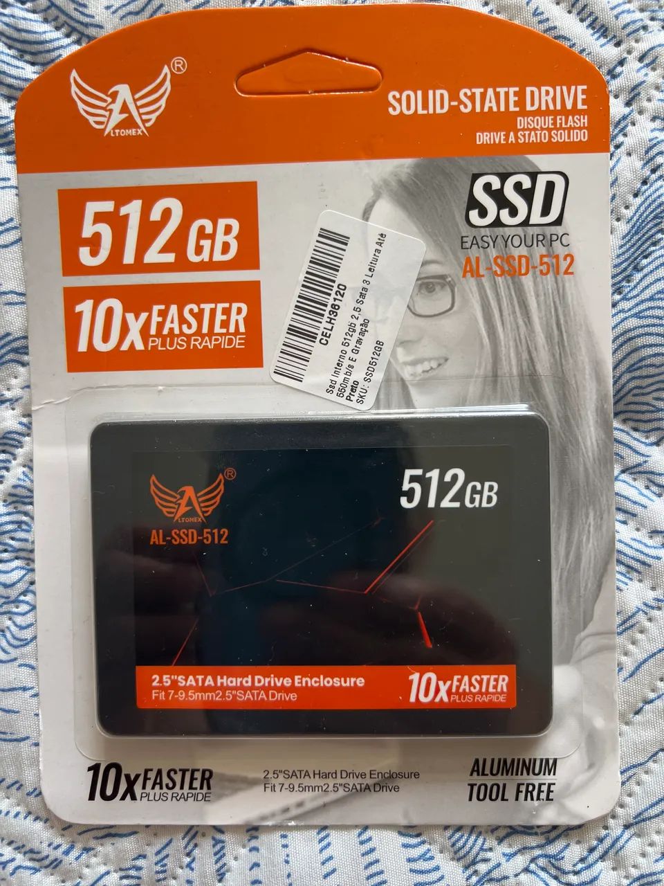 Ssd sata 512 lacrado com garantia 