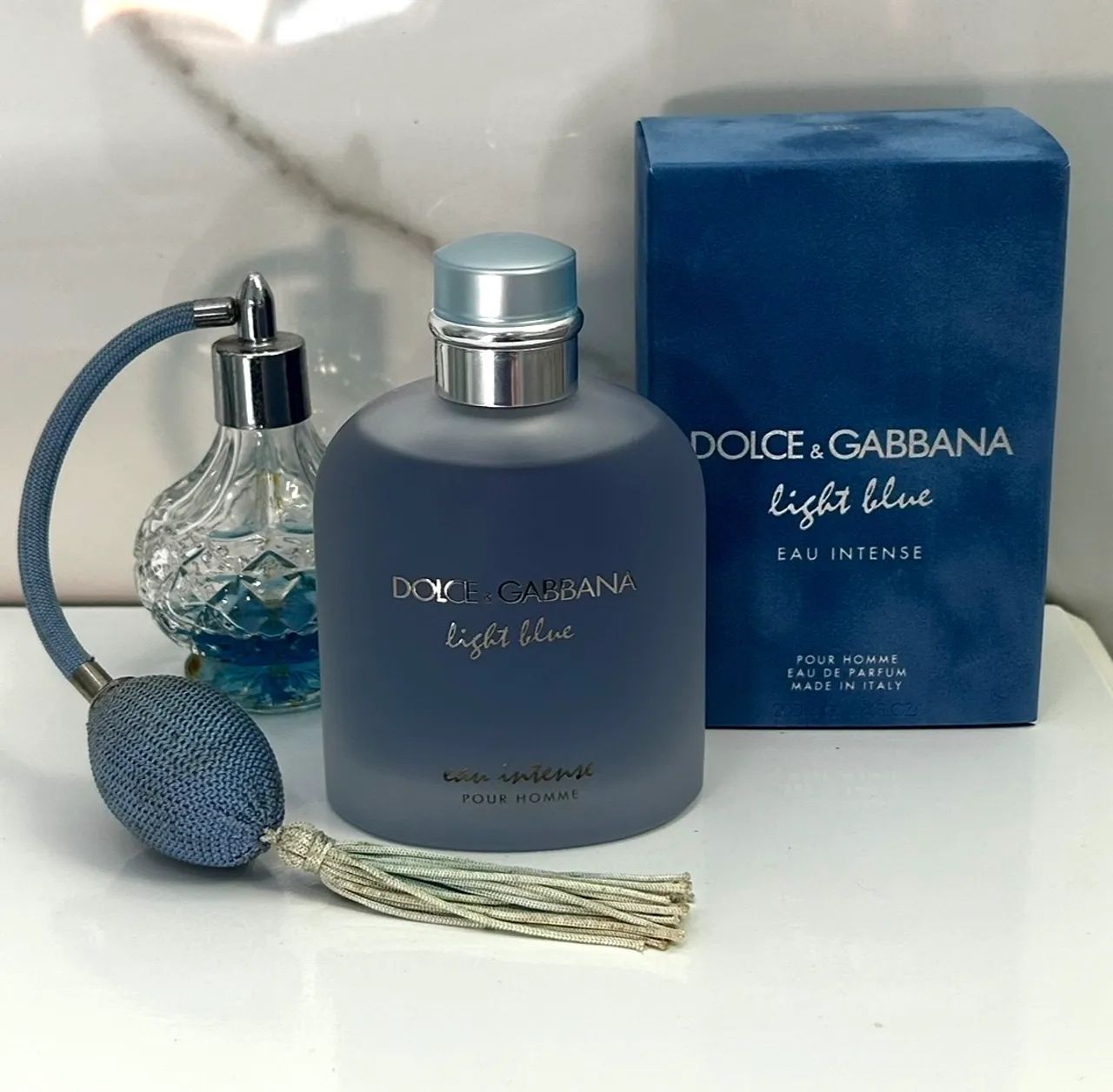 Dolce Gabbana Light Blue eau intense 200ml Beleza e Cuidados