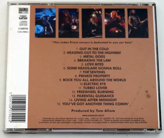 CD Judas Priest - Priest. Live - Foto 3