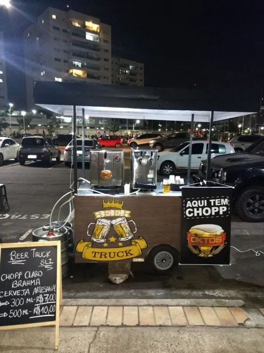 Carrinho Truck - lanche