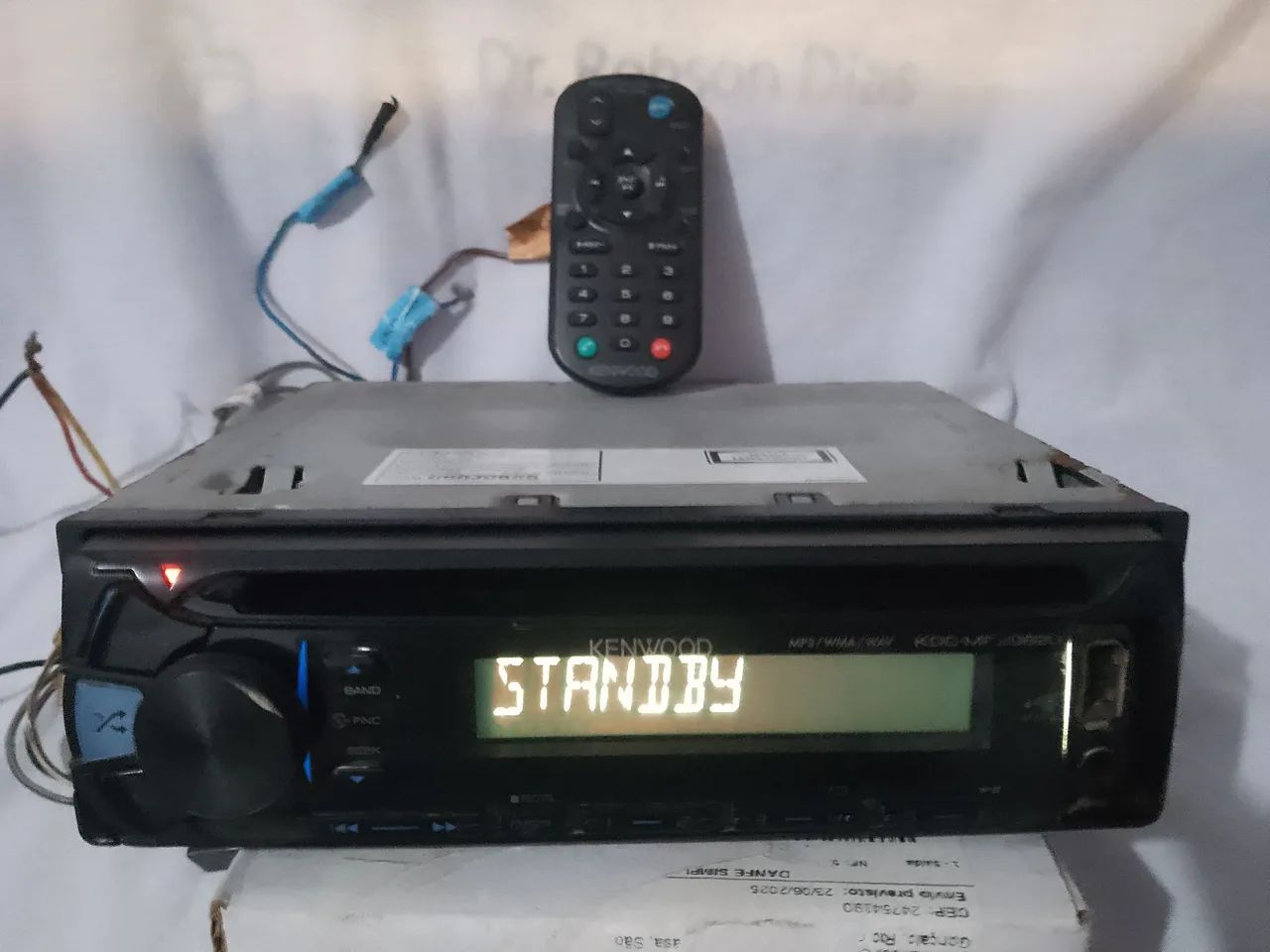 Cd kenwood kdc-mp2062u ler descricao