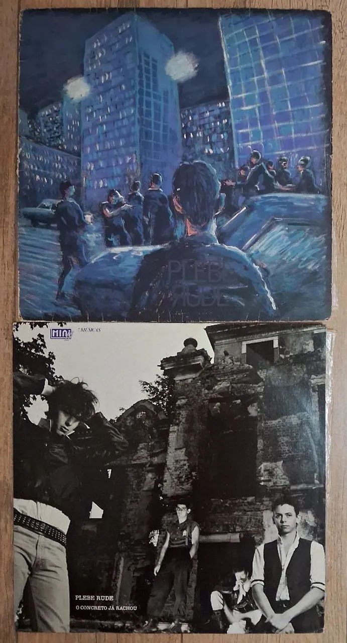 2 Discos de Vinil Plebe Rude