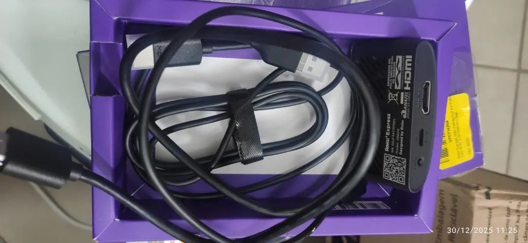 Roku Express HD / FHD Streaming TV Smart - Controle Remoto - Cabo HDMI - Fácil uso - Foto 4