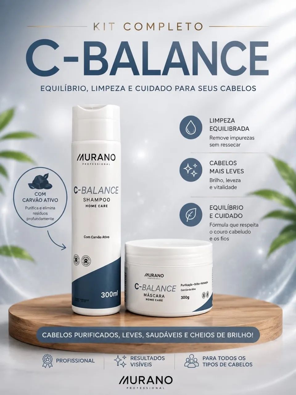 Kit C-Balance Shampoo + Máscara Murano