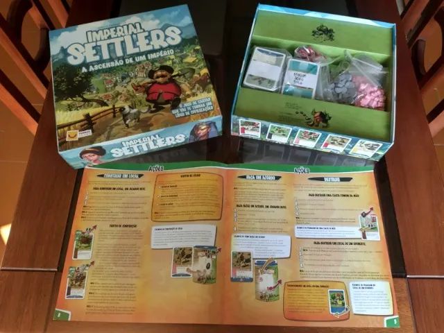 Imperial Settlers: A Ascensão de um Império jogo de Tabuleiro - Foto 2