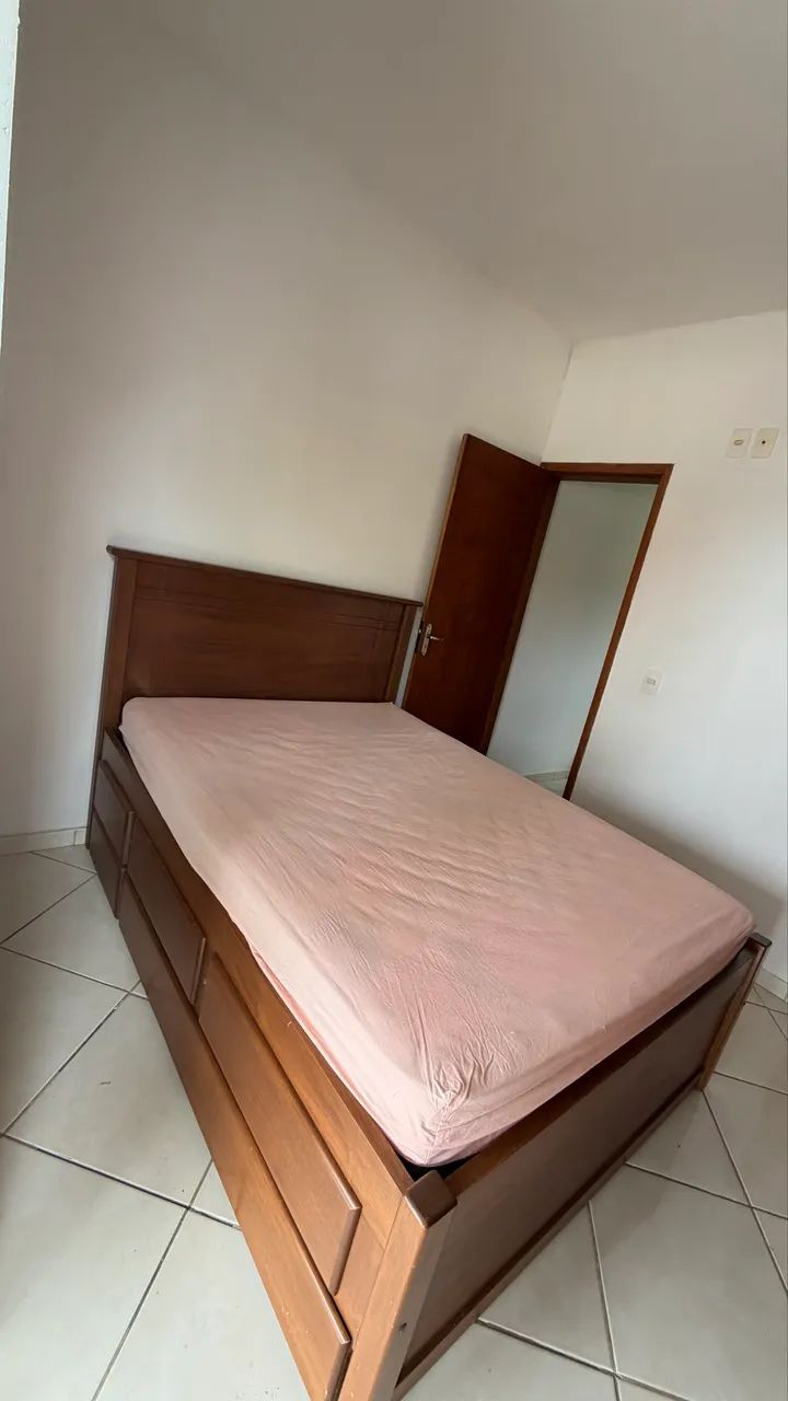 Oportunidade - Vendo Cama e Guarda-roupa  - Foto 2