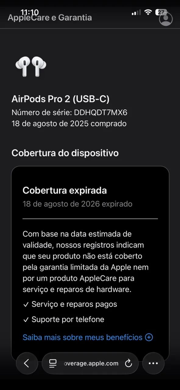 AirPod pro 2 (pra sair hoje) - Foto 3