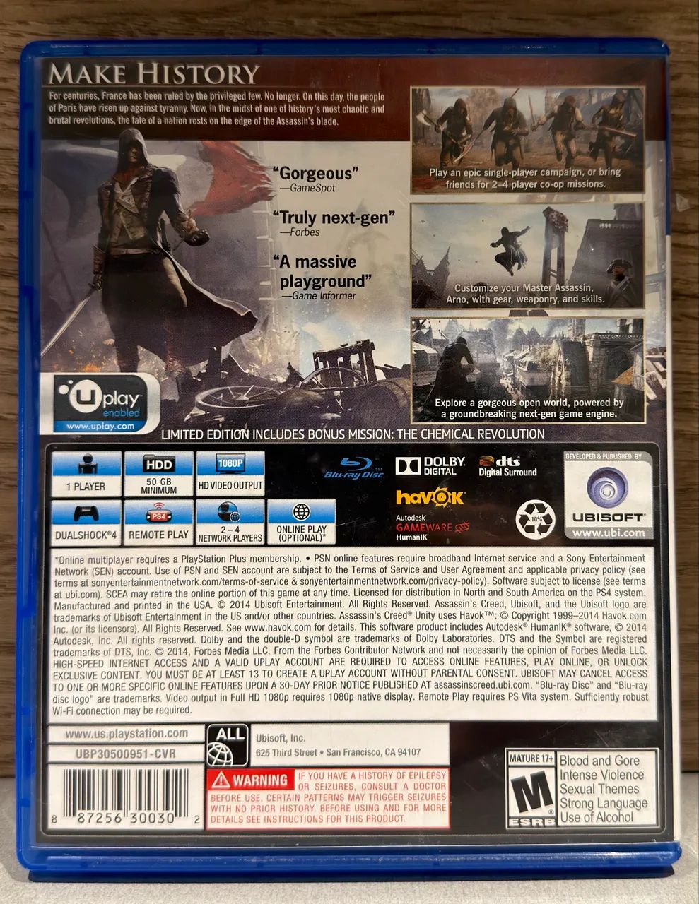 Assasin?s Creed Unity Ps4 - Foto 3