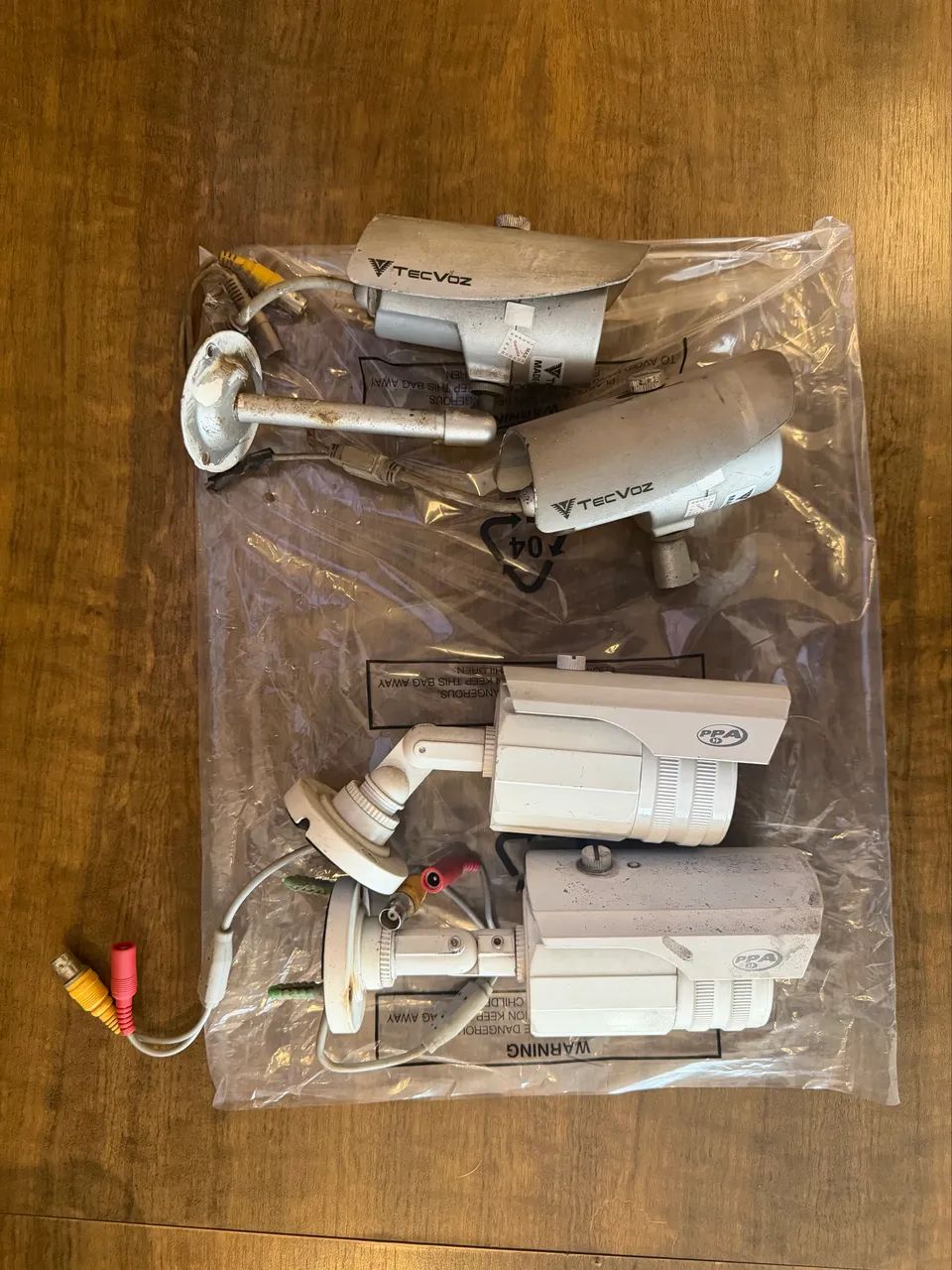 Kit com 4 câmeras de segurança - Tecvoz e PPA - Foto 3