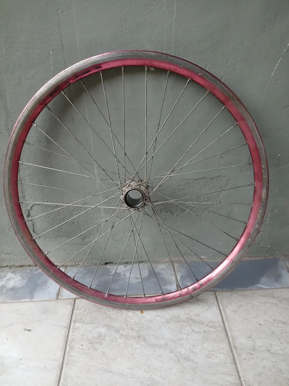 Roda contra pedal 26 sem empeno