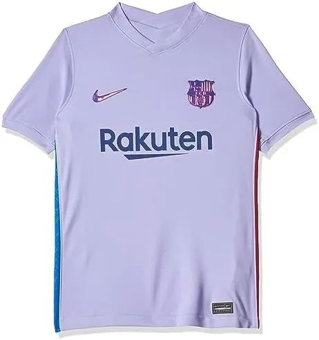 Camisa do Barcelona - Roxa - Fora 2021 2022 - Foto 2