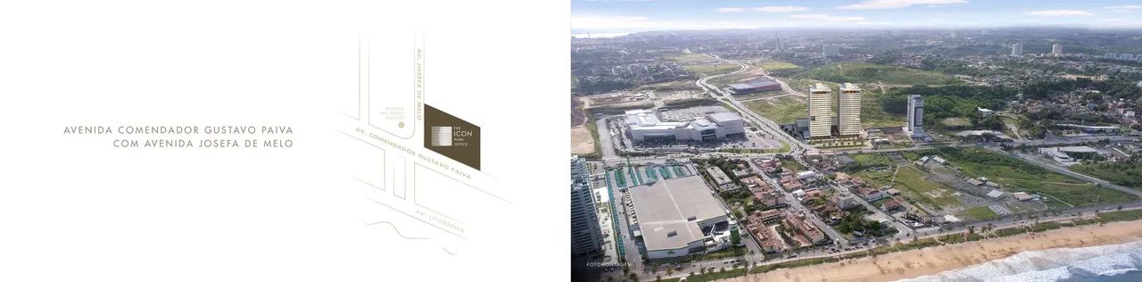 Empresarial The Icon Park Office Salas de 44 m² a 117 m² em Maceió - Foto 3