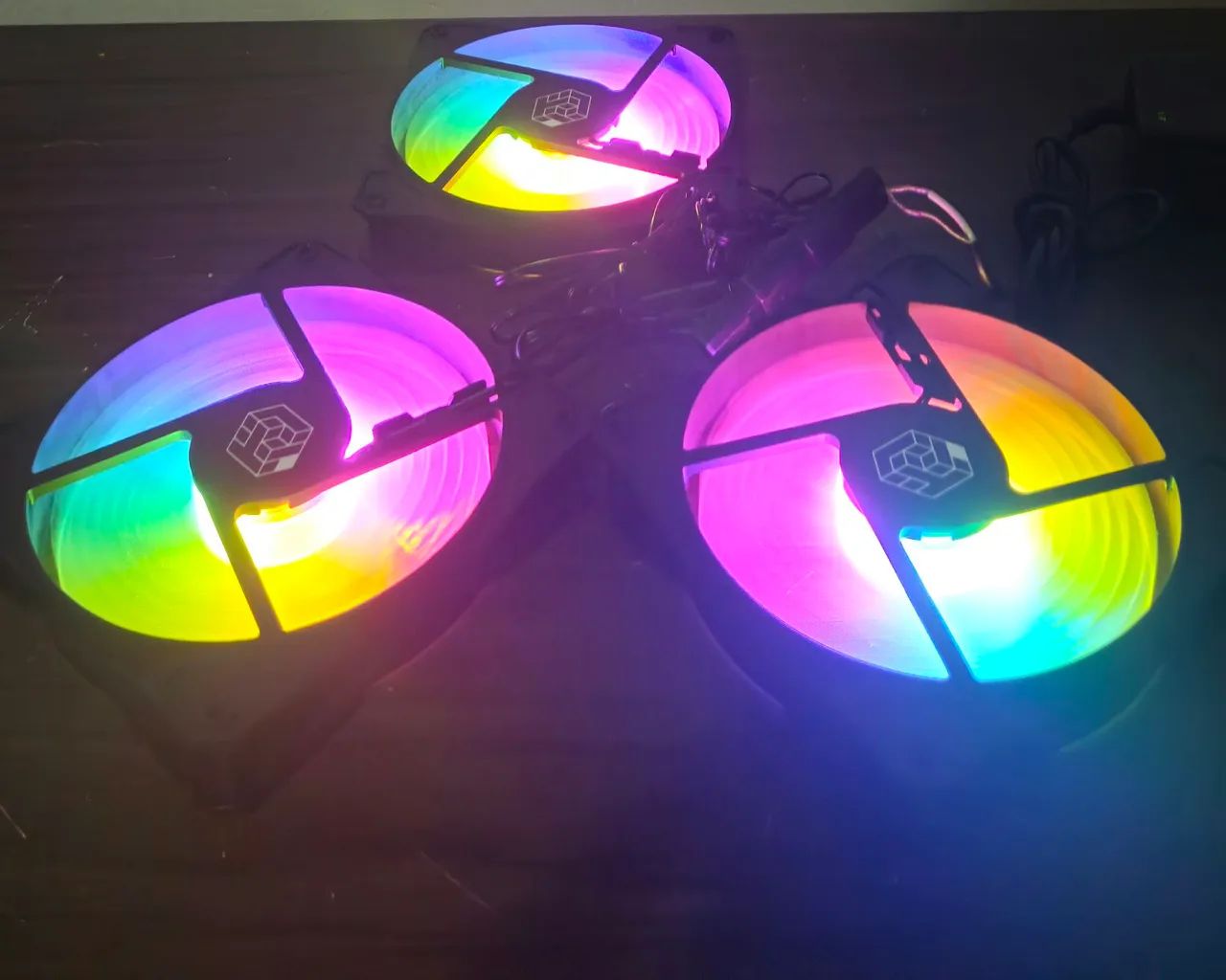 KIT 3X FAN RGB - Foto 4