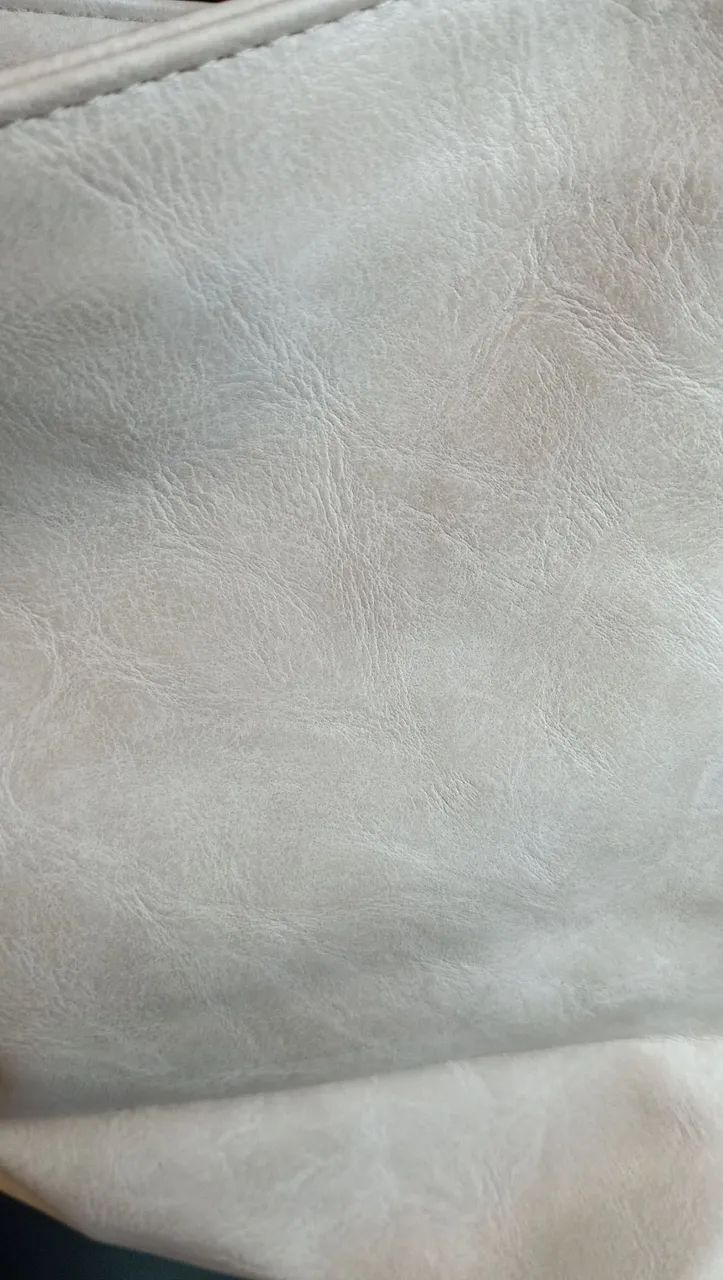 Bolsa NOVA bege com linda alça decorativa - Foto 2
