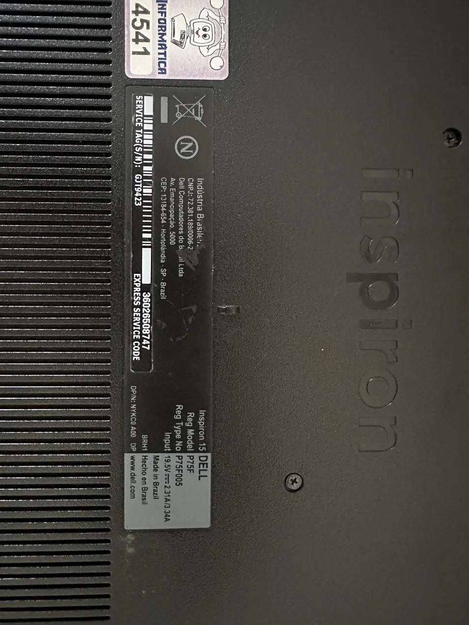 Notbook Dell usado  - Foto 2
