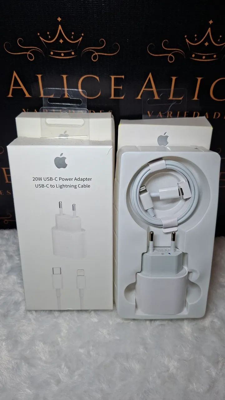 Carregador de iPhone 