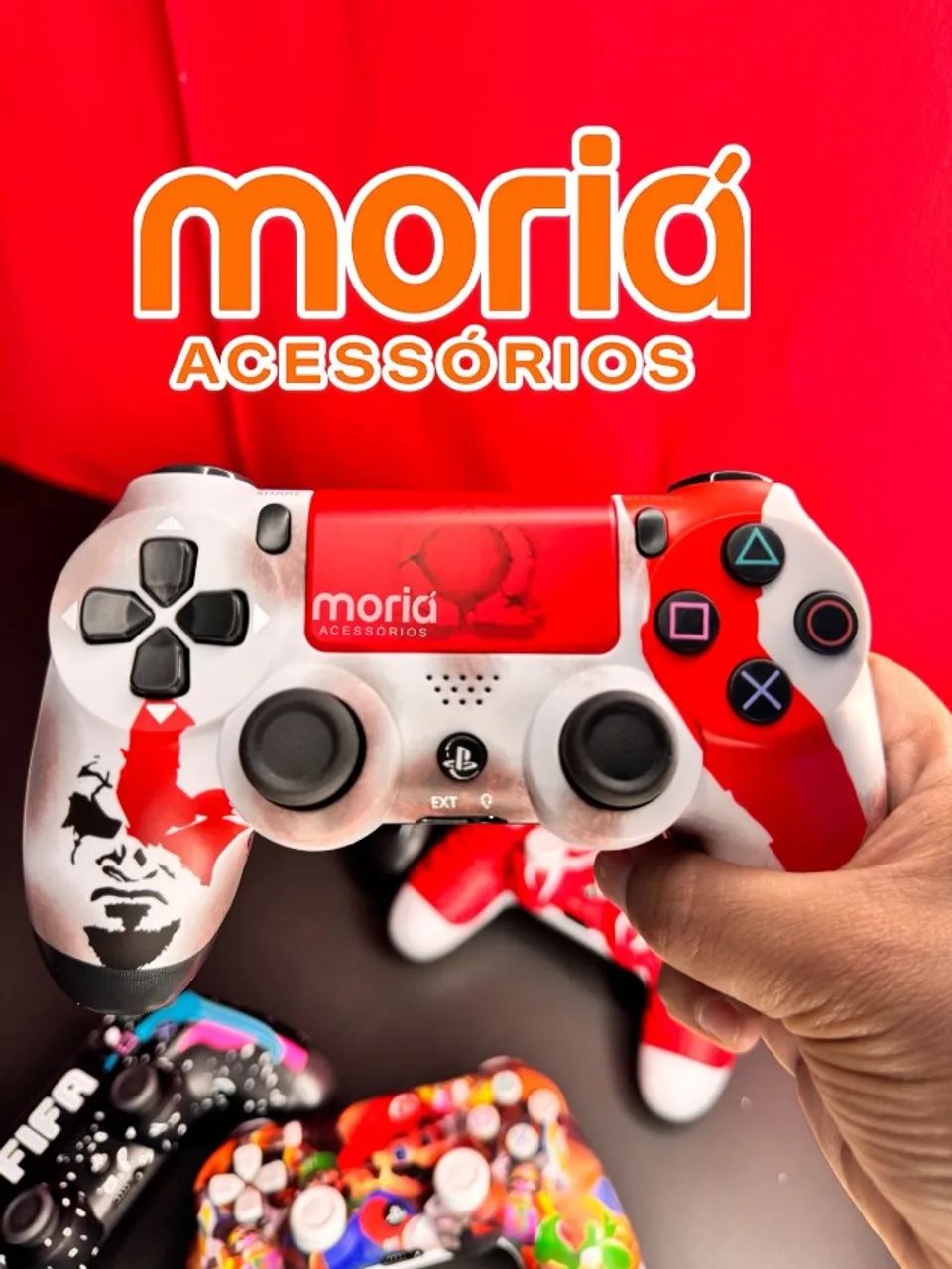 Controle sem fio PS4 Wireless DualShock 4  - Foto 5