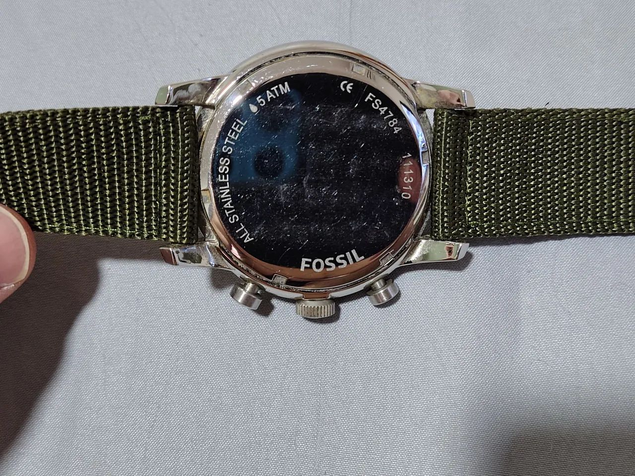 RELOGIO FOSSIL CHRONO IMPECÁVEL! GRANDÃO  - Foto 2
