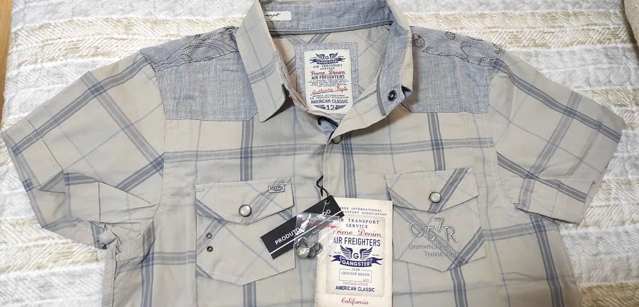 Camisa infantil Gangster  - Foto 3