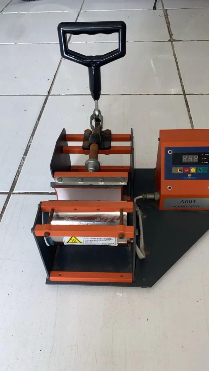 Prensa Térmica Para Sublimação Em Canecas/Bonés - Foto 5
