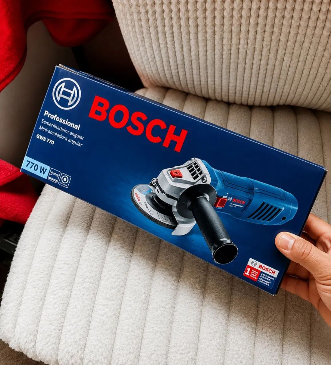 Esmerilhadeira Angular Bosch Professional GWS 770