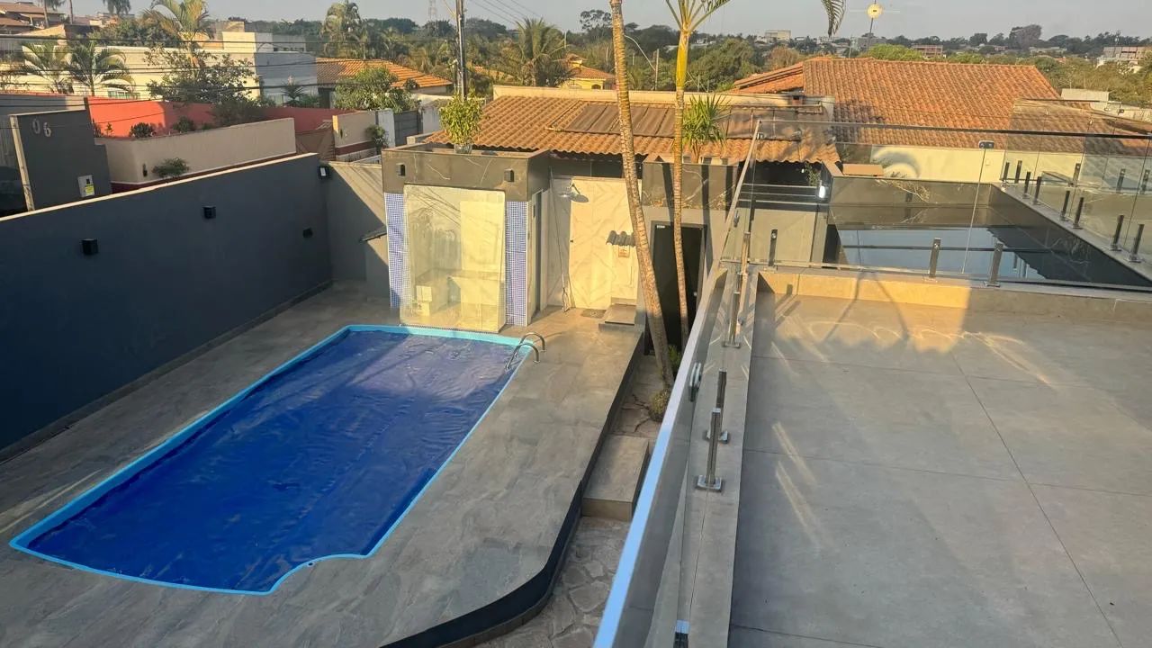 Casa alto padrão c 5 suítes c ar cond - Foto 5