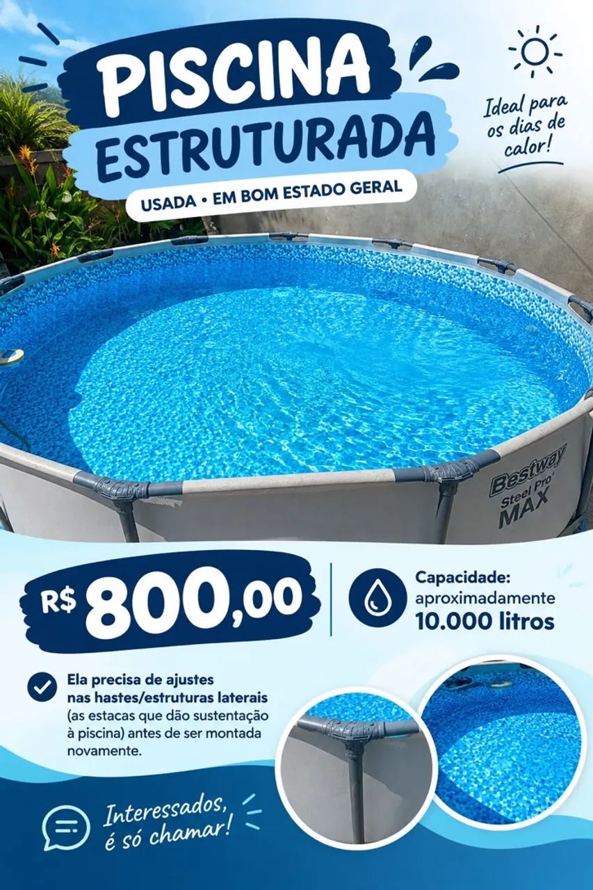 Piscina estruturada