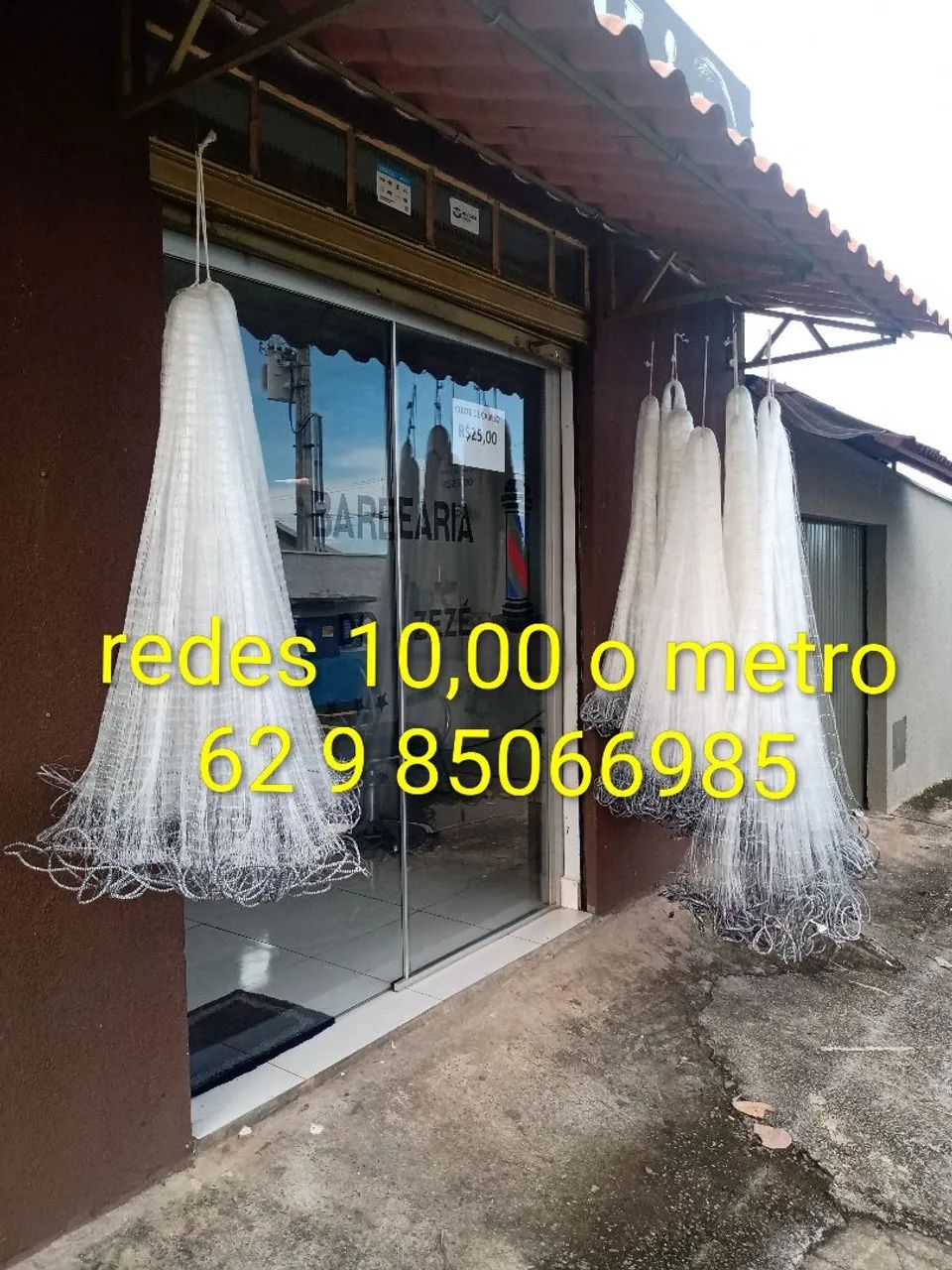 Rede de pescaria, promoção 