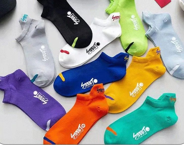 Kit com 5 pares de meias coloridas - Foto 3