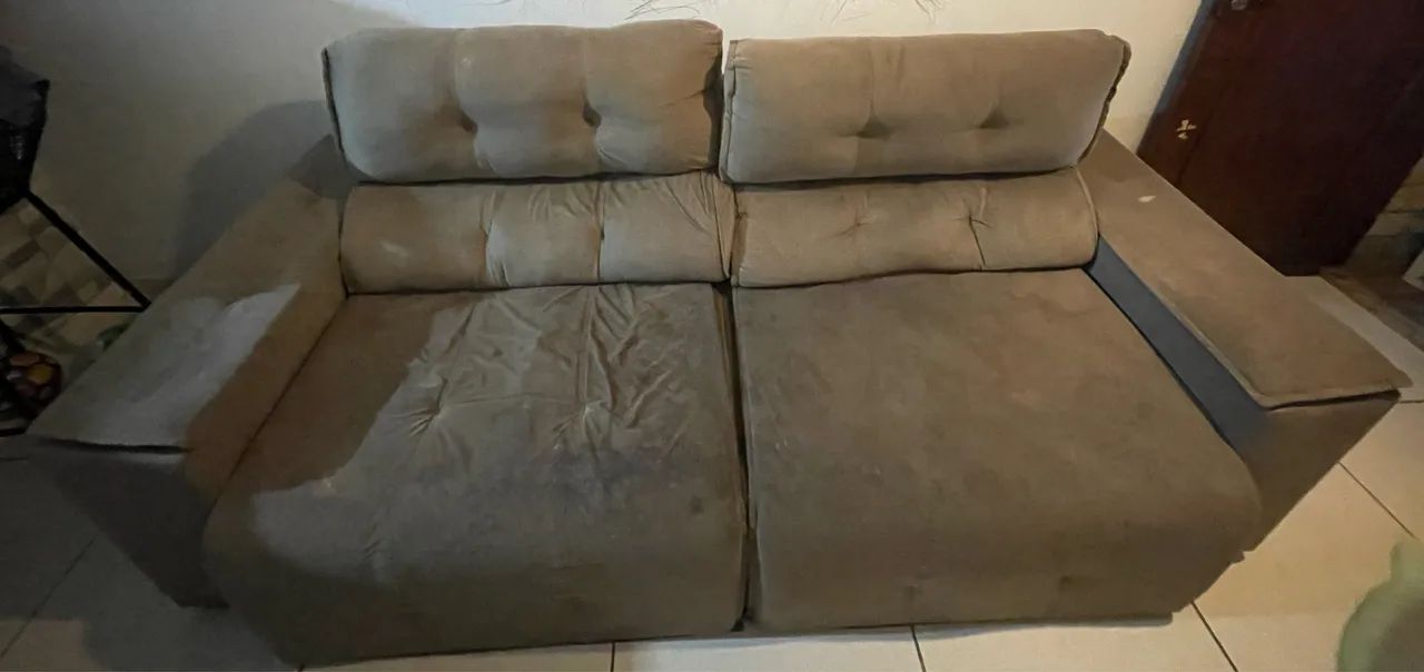 Sofá retrátil 4 lugares
